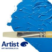 Artist brushes eco bristle